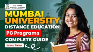 Mumbai University Distance Education PG Programs