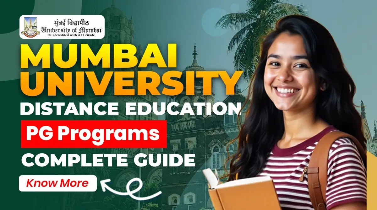 Mumbai University Distance Education PG Programs