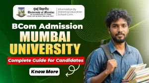 BCom Admission at Mumbai University